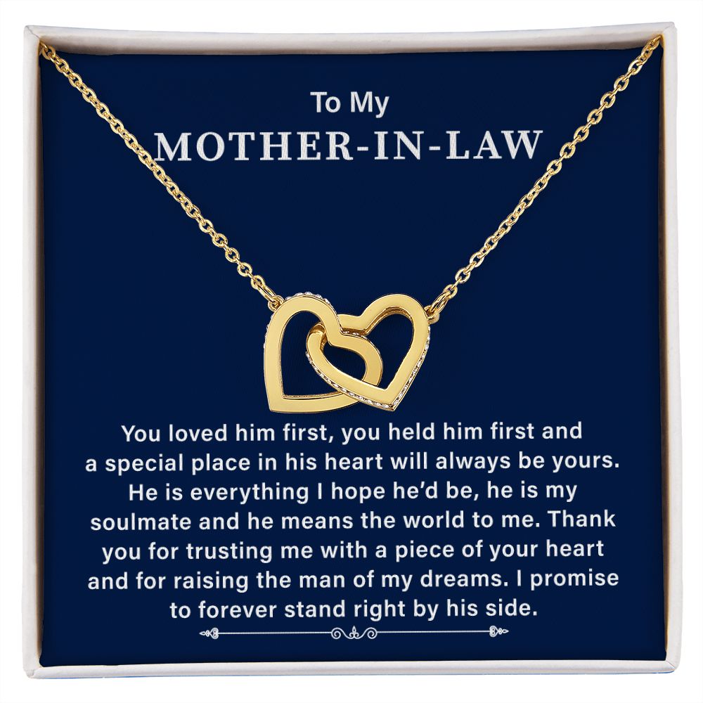 To My Mother-In-Law I promised  To Forever  Stand Right by His Side
