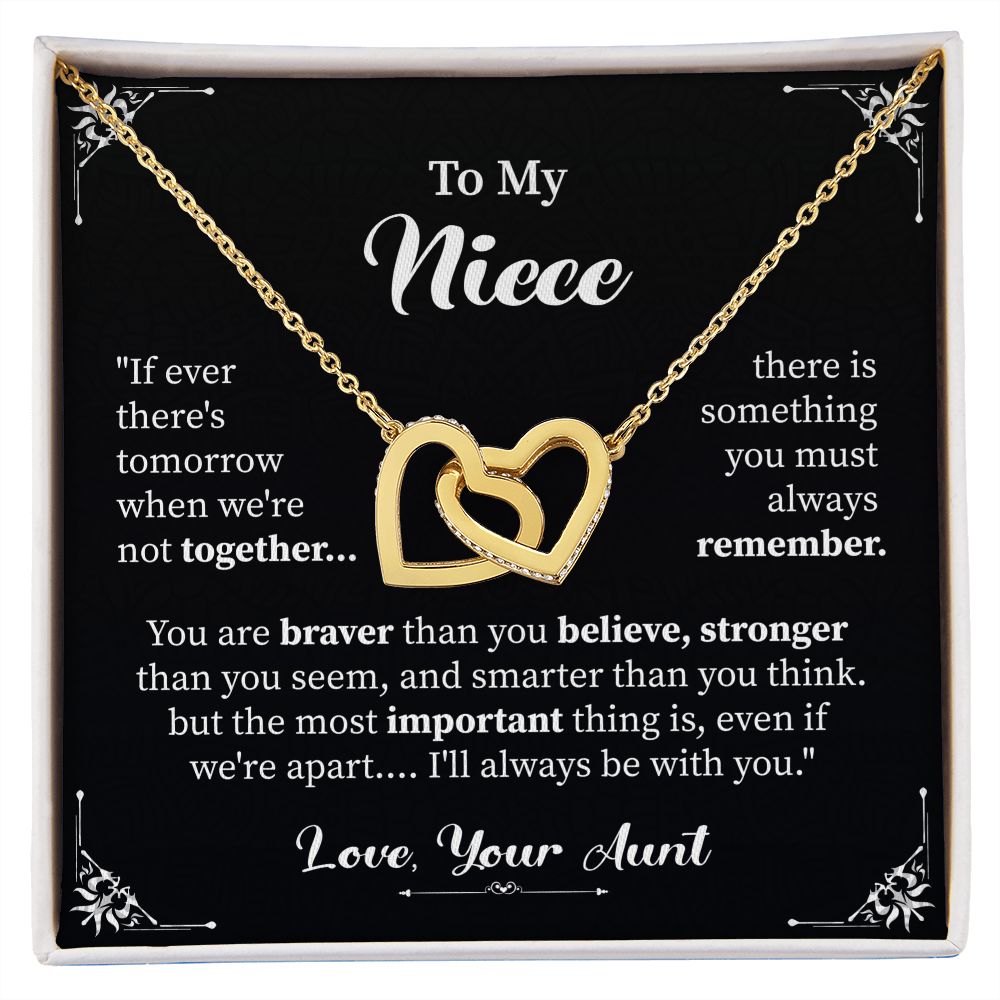 To My Niece, I'll Always Be With You. From Aunt