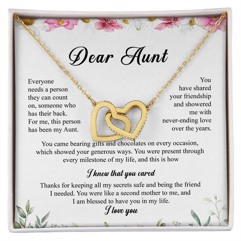 Dear Aunt I Am Blessed To Have You In My Life I Love You