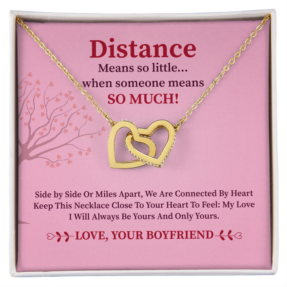 Distance Means So Little When Someone Means So Much Love