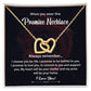 When You Wear This Promise Necklace Always Remember I Love You
