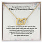 Congratulations on Your First Communion! You've Been Preparing for This Special Day