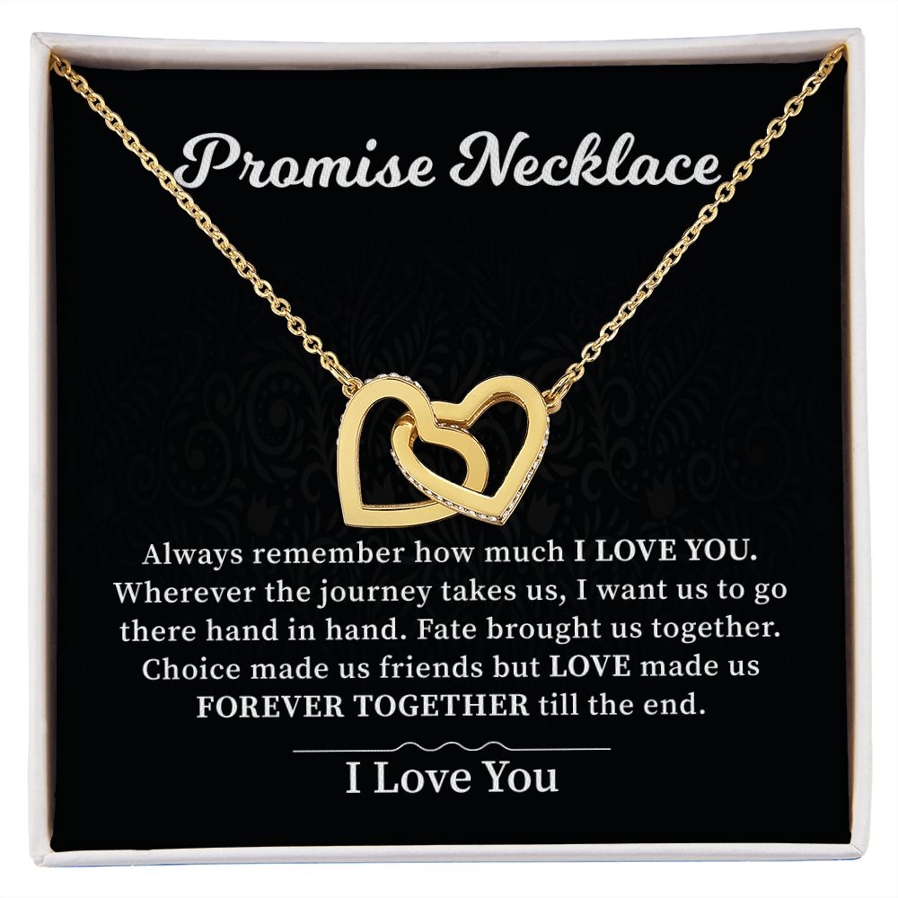 Promise Necklace Always Remember How Much I Love You