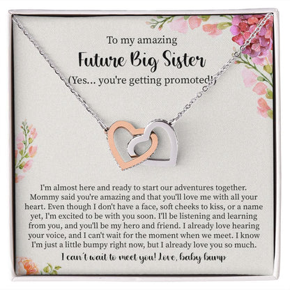 To My Amazing Future Big Sister I Am Almost Here And Ready To Start Our Adventure Together, From Baby Bump