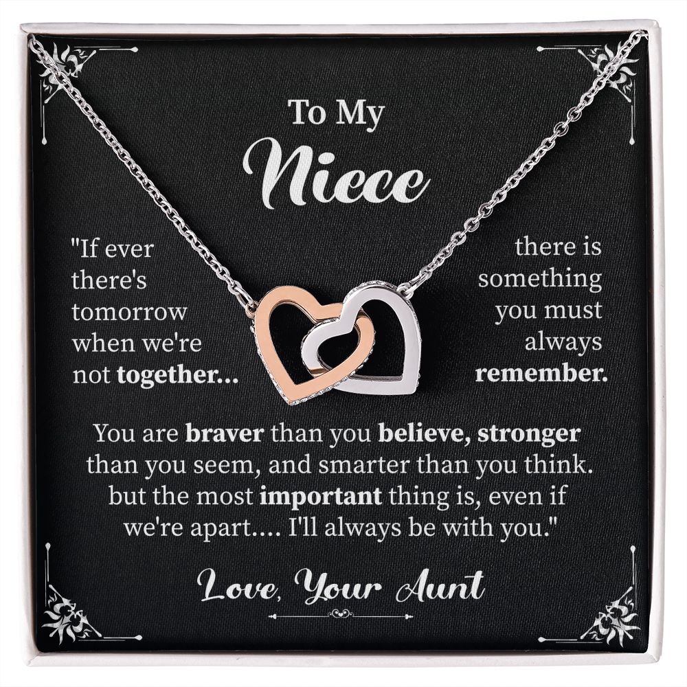 To My Niece, I'll Always Be With You. From Aunt