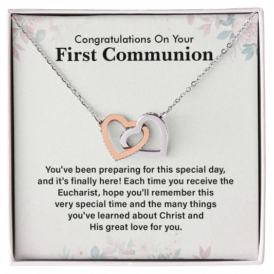Congratulations on Your First Communion! You've Been Preparing for This Special Day