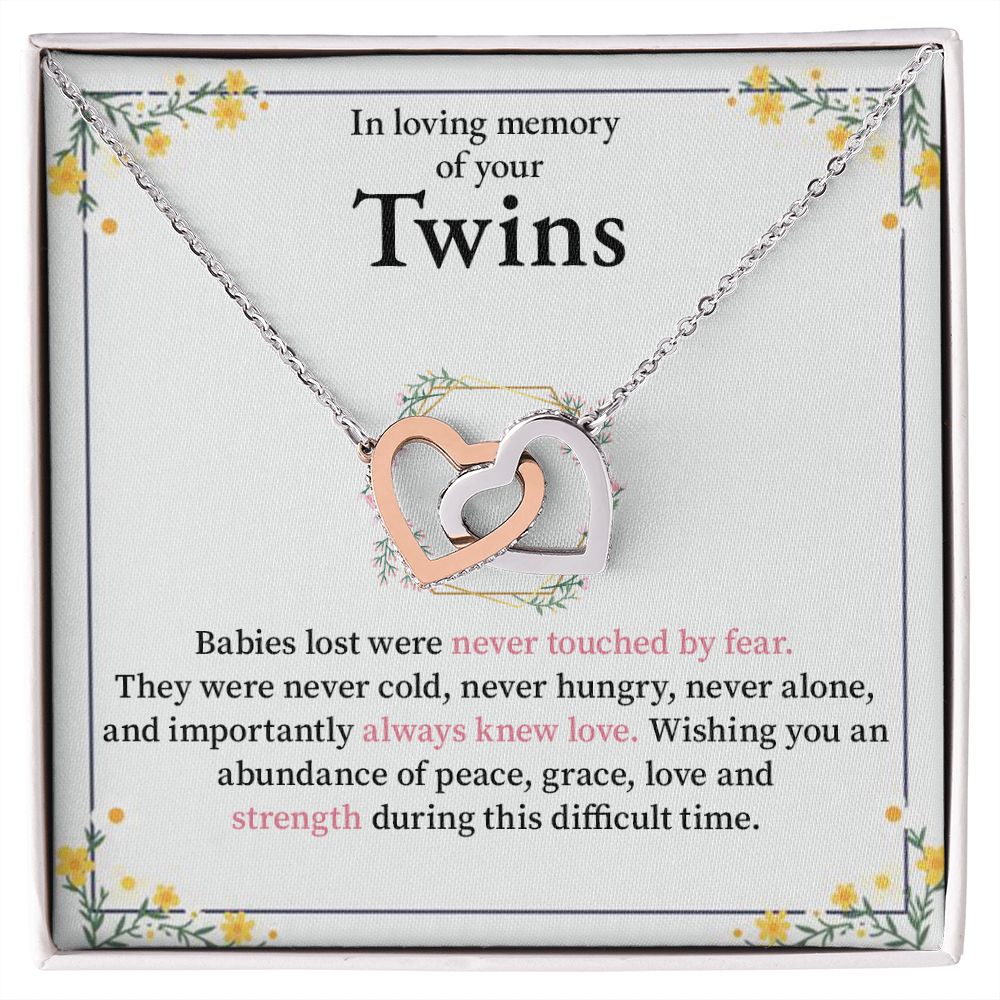 In loving Memory Of Your Twins Loved And Strength During This Difficult Time