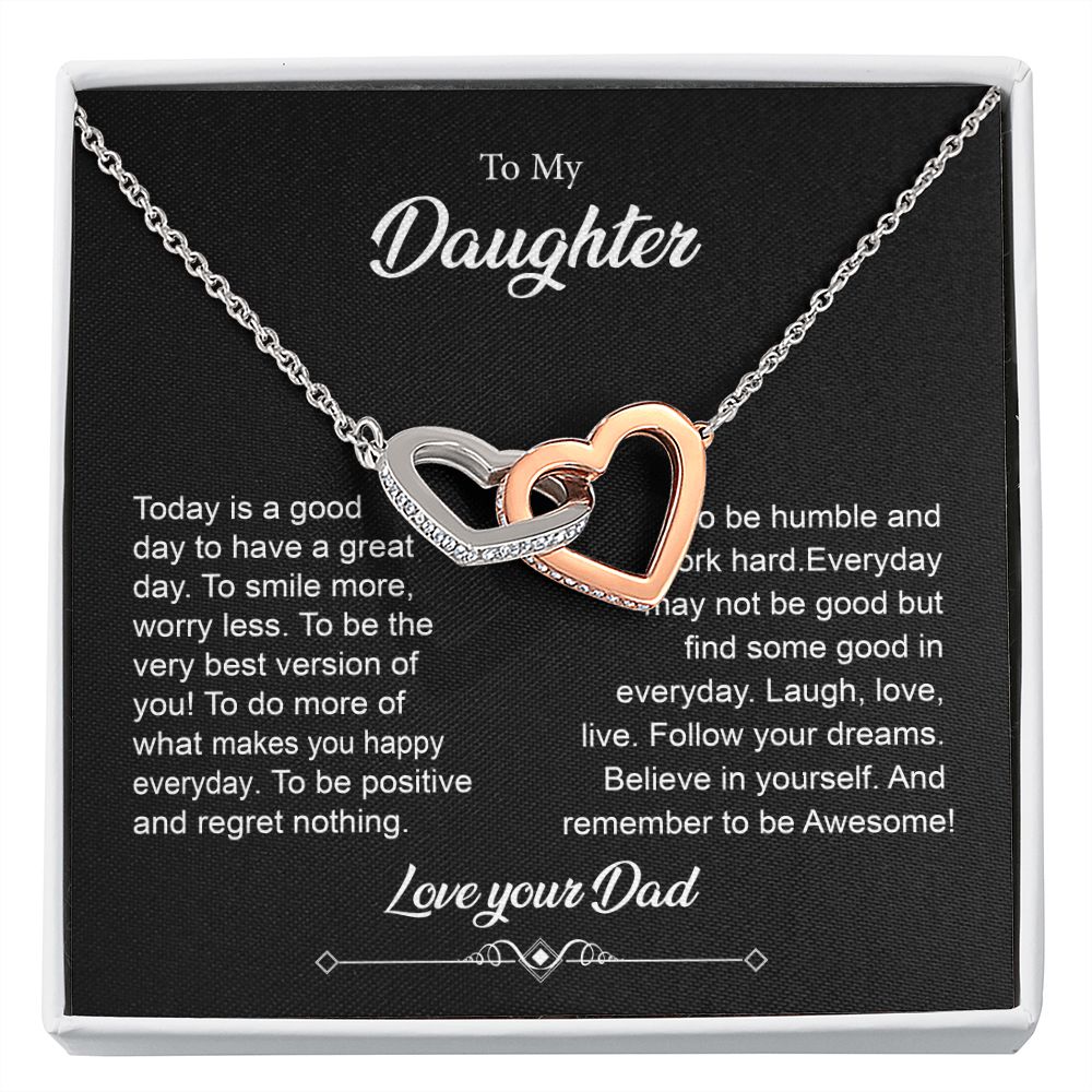 Inspirational Daughter Necklace from Dad