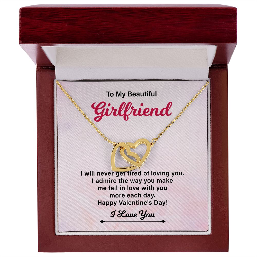 To My Beautiful Girlfriend Happy Valentine's Day I Love You