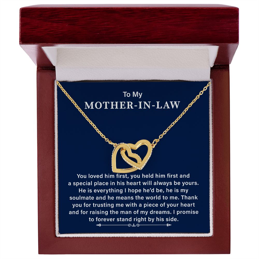To My Mother-In-Law I promised  To Forever  Stand Right by His Side