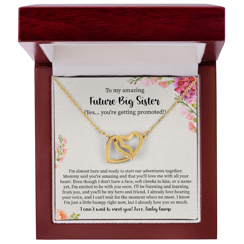 To My Amazing Future Big Sister I Am Almost Here And Ready To Start Our Adventure Together, From Baby Bump