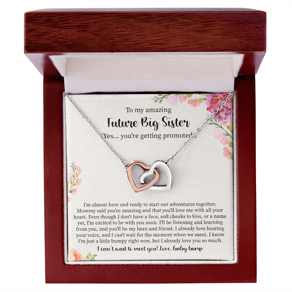 To My Amazing Future Big Sister I Am Almost Here And Ready To Start Our Adventure Together, From Baby Bump