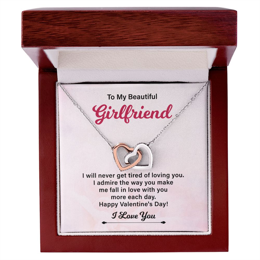 To My Beautiful Girlfriend Happy Valentine's Day I Love You