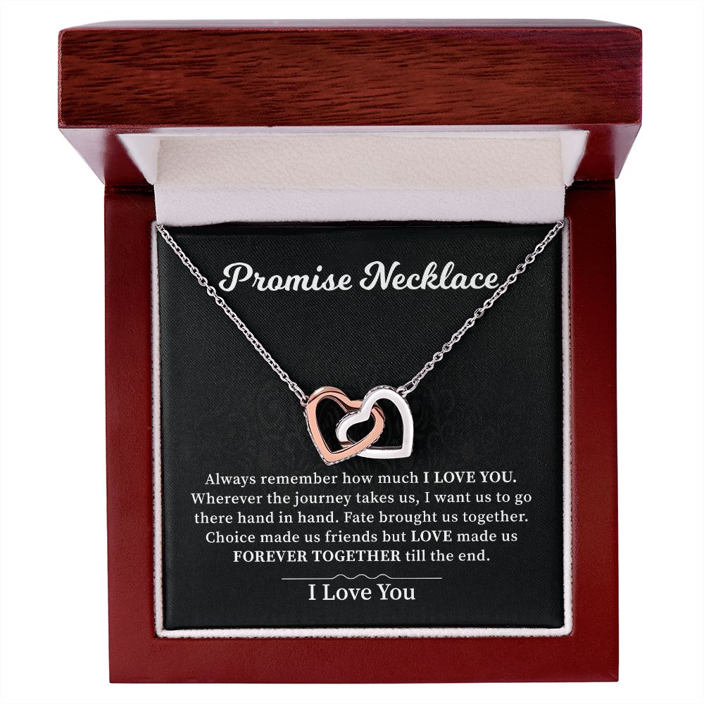 Promise Necklace Always Remember How Much I Love You