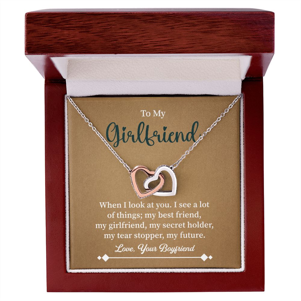 To My Girlfriend My Tear Stopper, My Future Love From Boyfriend