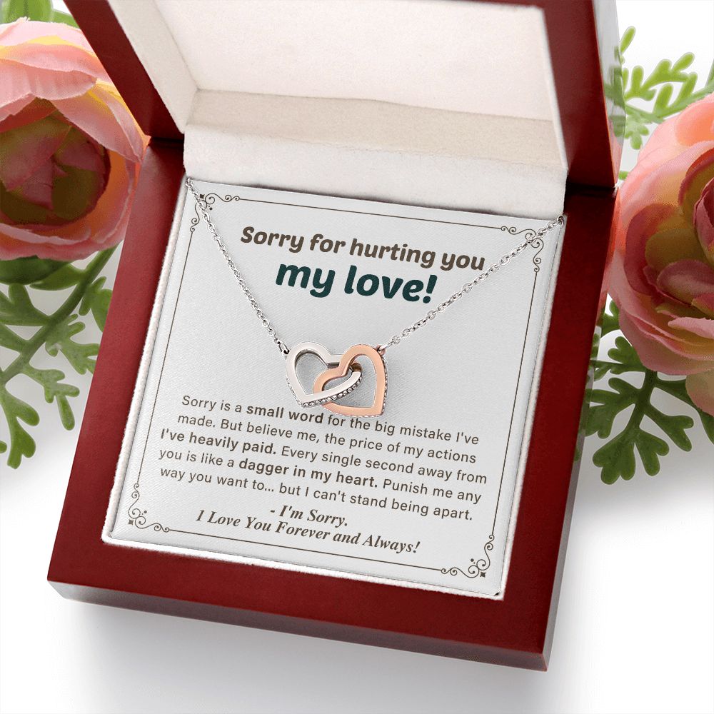 Apology Gift Sorry For Hunting You My Love I Love you Forever