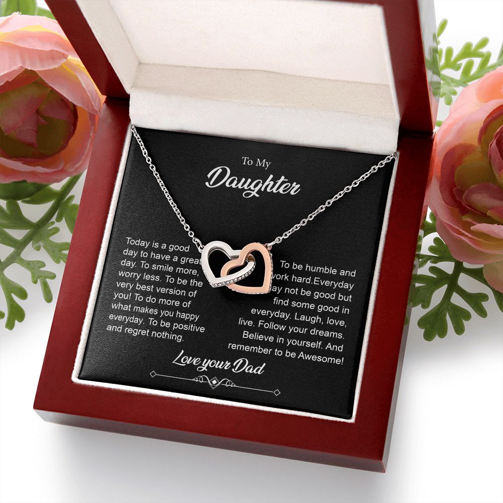 Inspirational Daughter Necklace from Dad