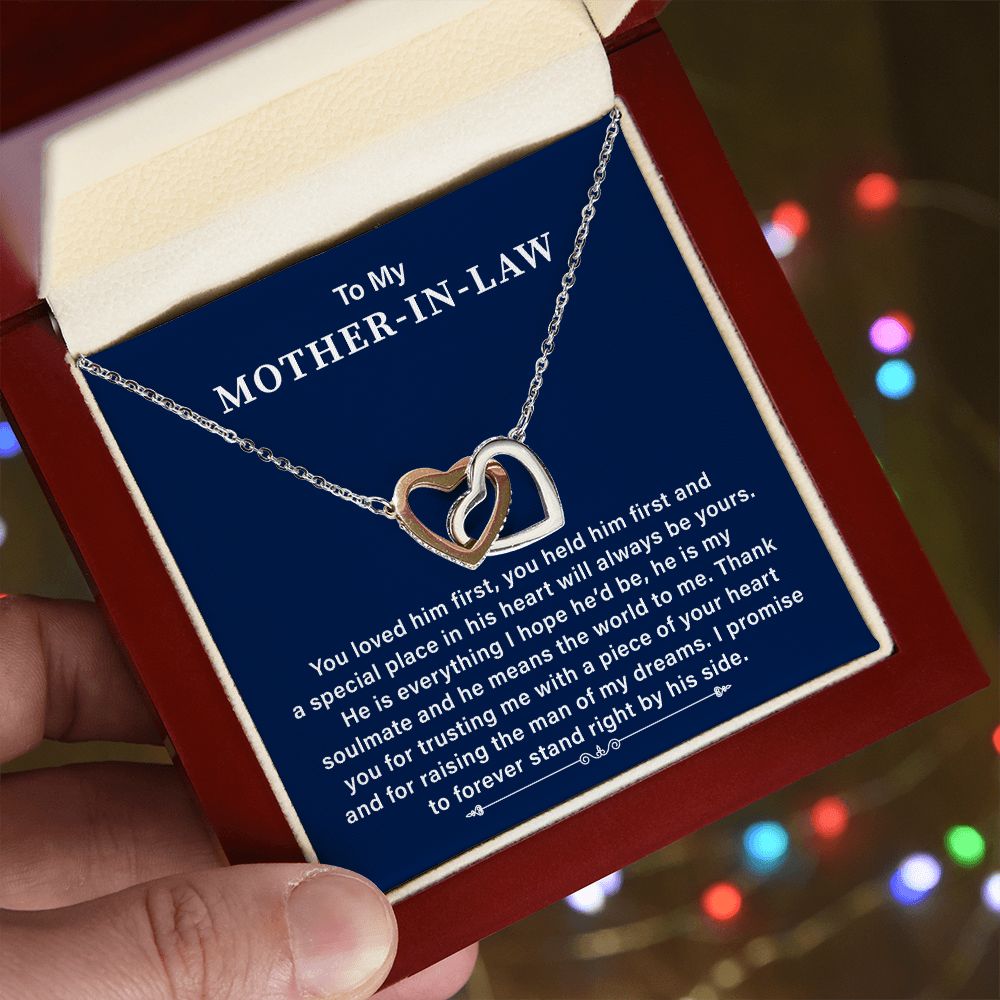 To My Mother-In-Law I promised  To Forever  Stand Right by His Side