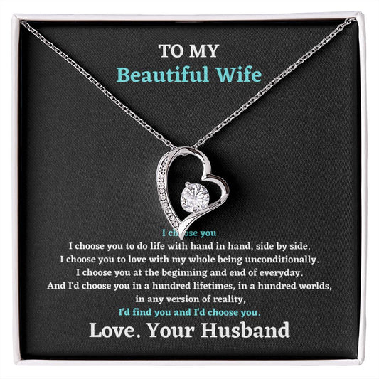 To My Beautiful  I Choose You I Choose You To Do Life With Hand To Hand