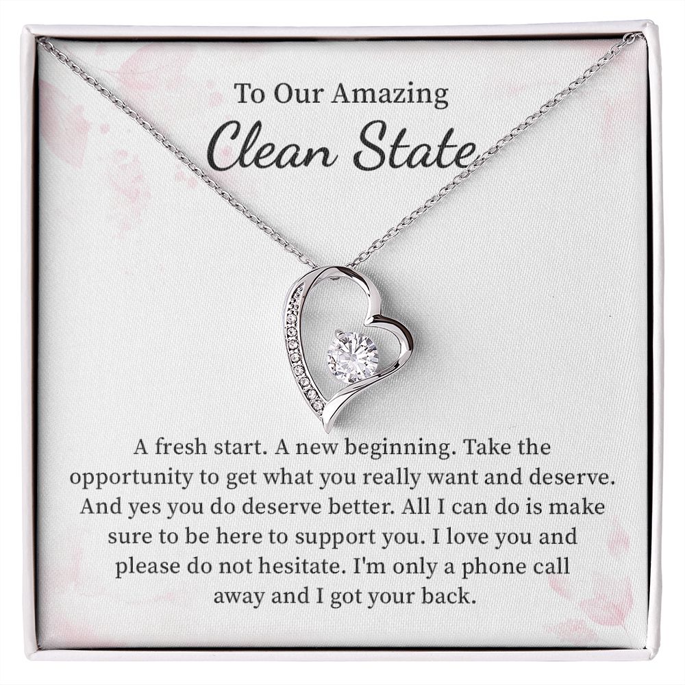 To Our Amazing Clean State - I got your back