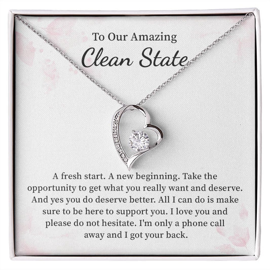 To Our Amazing Clean State - I got your back