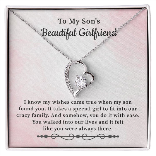 To My Son's Beautiful Girlfriend You Walked Into Our Lives And It Felt Were Always There