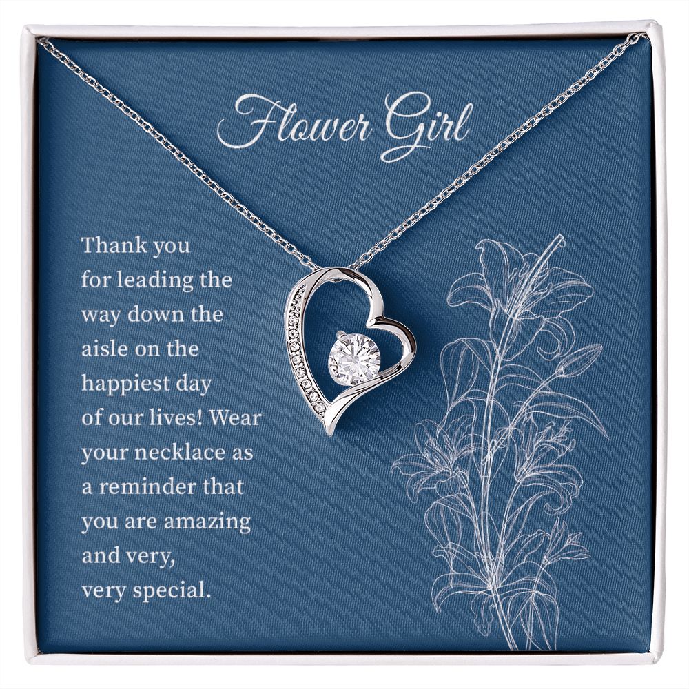 Flower Girl - thank you for leading the way down