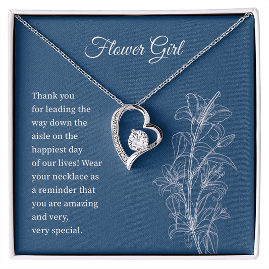 Flower Girl - thank you for leading the way down