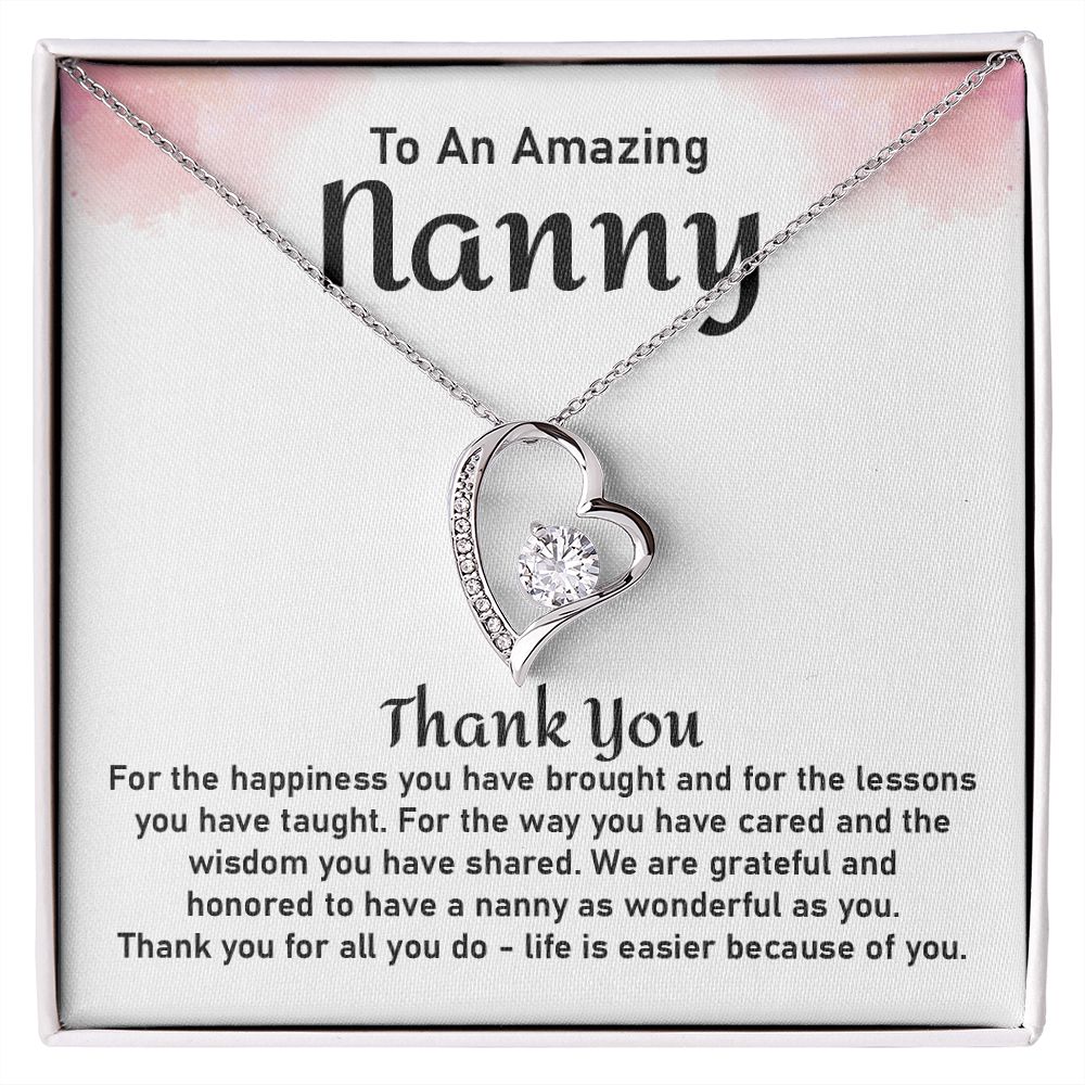 To An Amazing Nanny Thank You For All You Do-Life Is Easier Because Of You