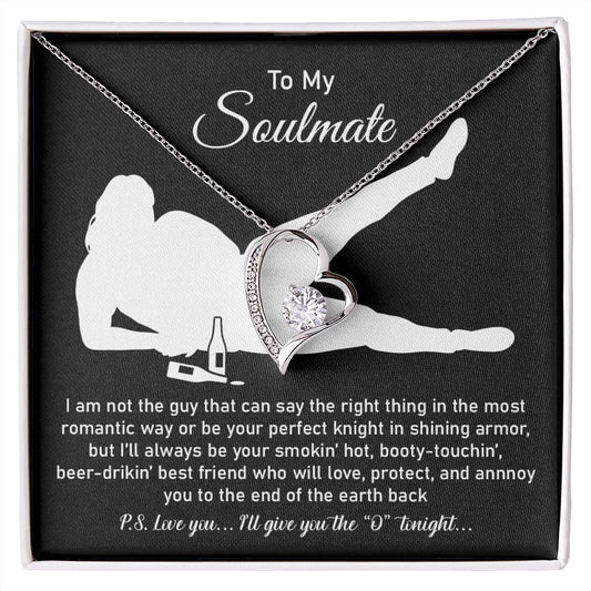 To My Soulmate Necklace For Women - Best Ideal Gifts For Her Birthday Valentine's Day