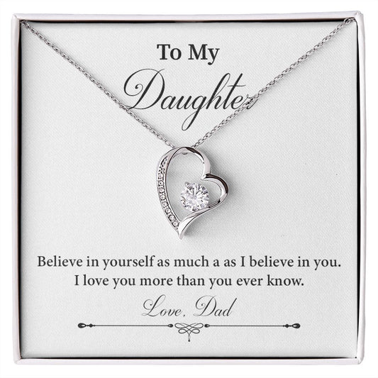 To My Daughter I Love You More Than You Ever Know, Love, Dad