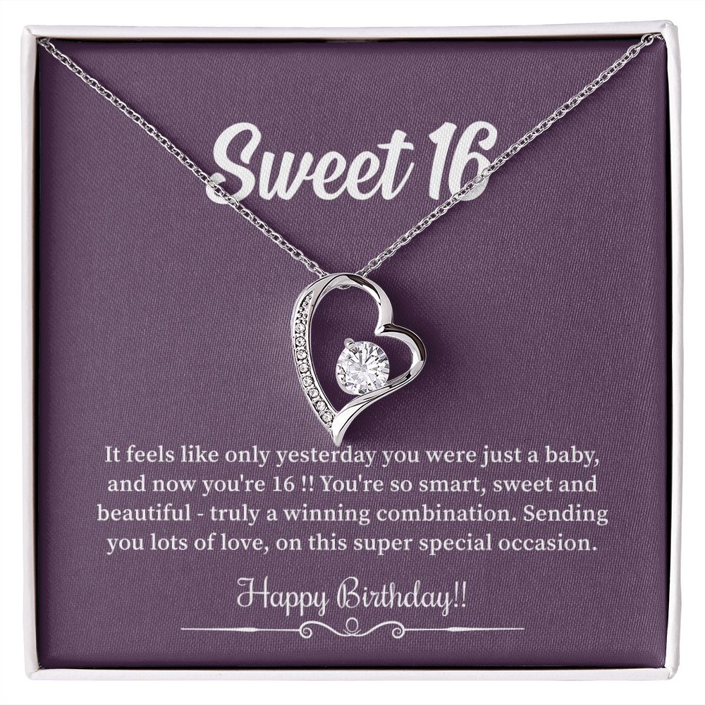 Sweet 16 It Feels Like Only Yesterday You Were Just A Baby, Happy Birthday