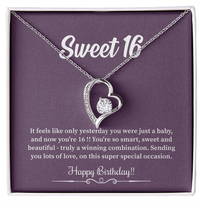 Sweet 16 It Feels Like Only Yesterday You Were Just A Baby, Happy Birthday