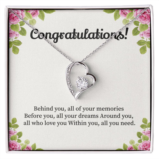 Congratulations Behind You, All Of Your Memories Before You