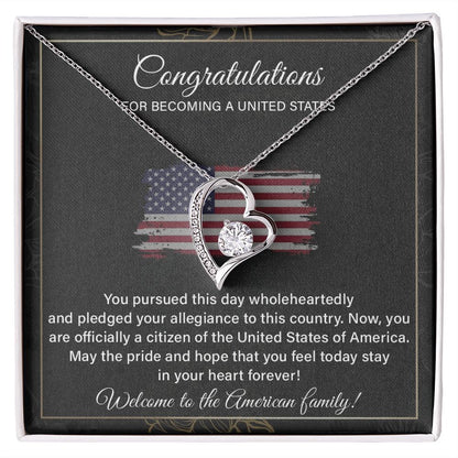 Congratulation for American/ US citizenship