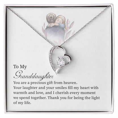 To My Granddaughter Thank You For Being The Light Of My Life
