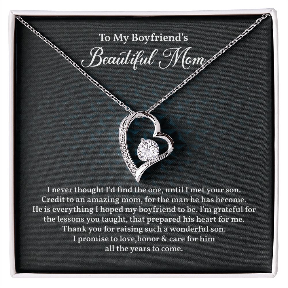 To My Boyfriend's Beautiful Mom I Never Thought I'd The One, Until I Met Your Son