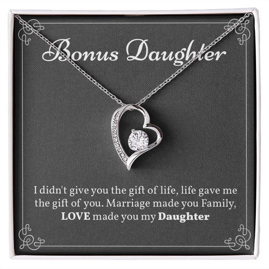 Bonus Daughter Marriage Made You Family, Love Made You My Daughter