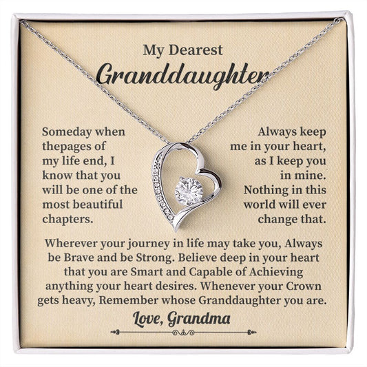 My Dearest Granddaughter I keep You In Mine Love, Grandma