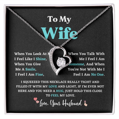 To My Wife Necklace From Husband