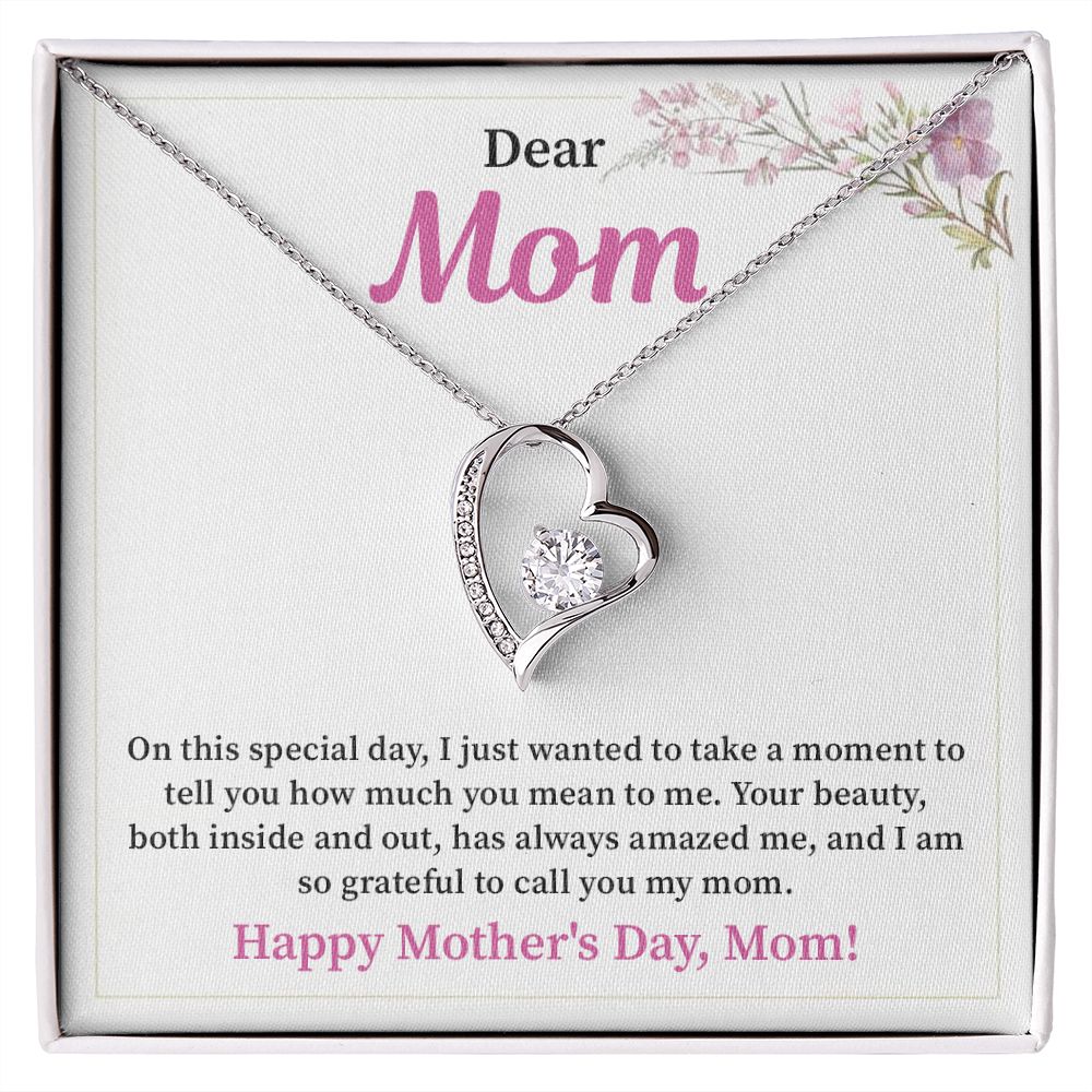 Dear Mom I Am So Grateful To Call You May Mom , Happy Mother's Day, Mom