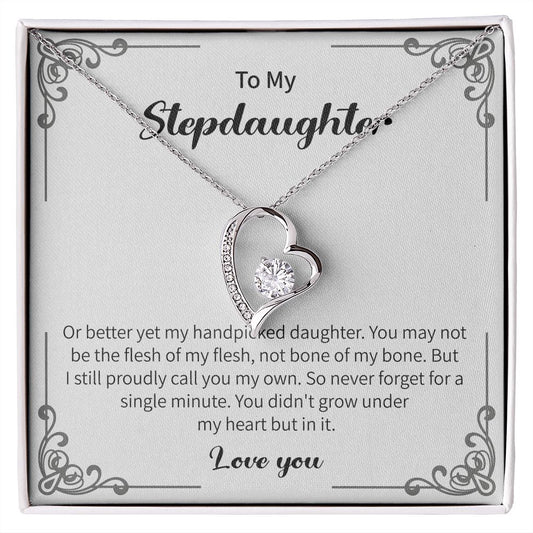 To My Stepdaughter You Didn't Grow Under My Heart But In It Love You