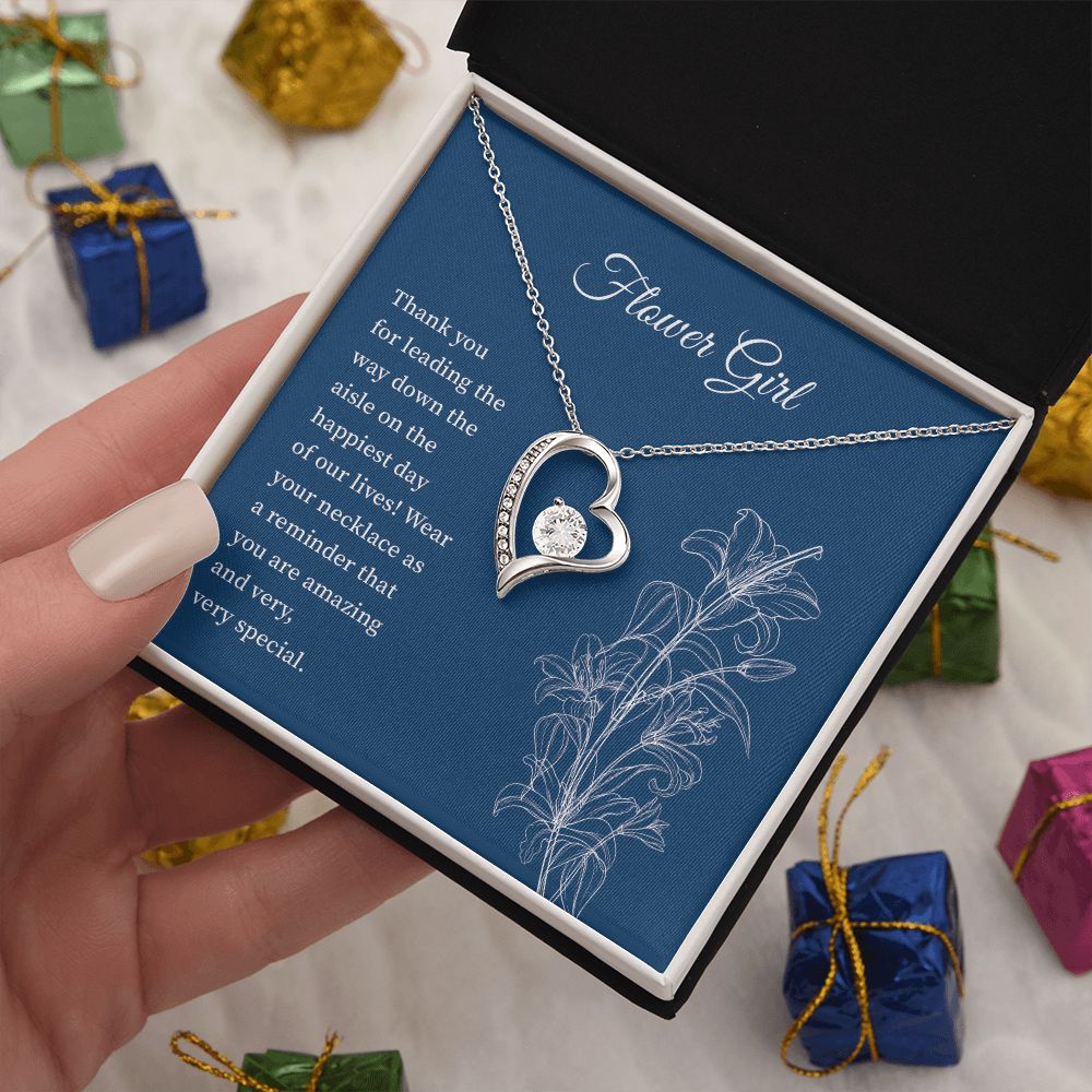 Flower Girl - thank you for leading the way down