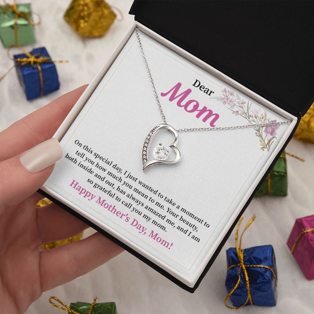 Dear Mom I Am So Grateful To Call You May Mom , Happy Mother's Day, Mom