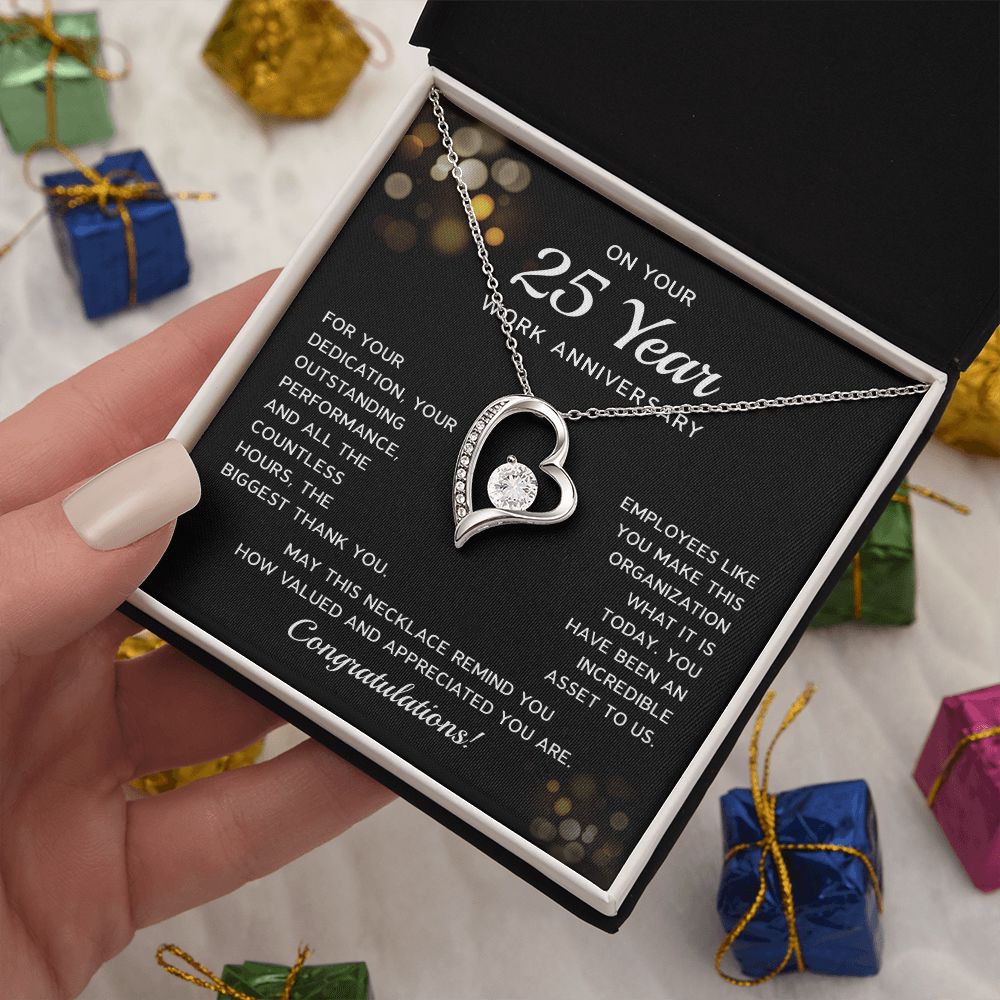 On Your 25th Work Anniversary, Congratulations!