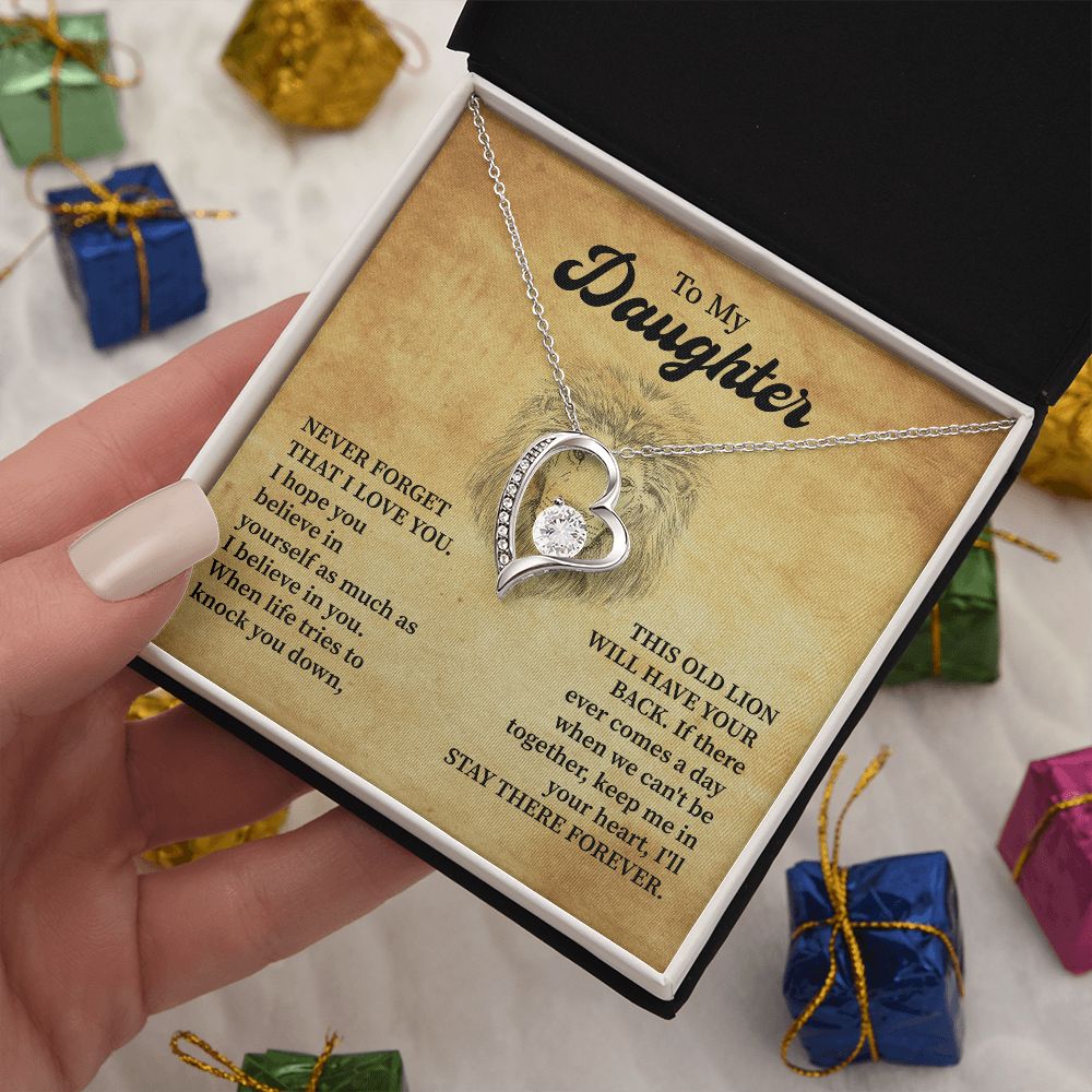 To My Daughter Never Forget That I Love You