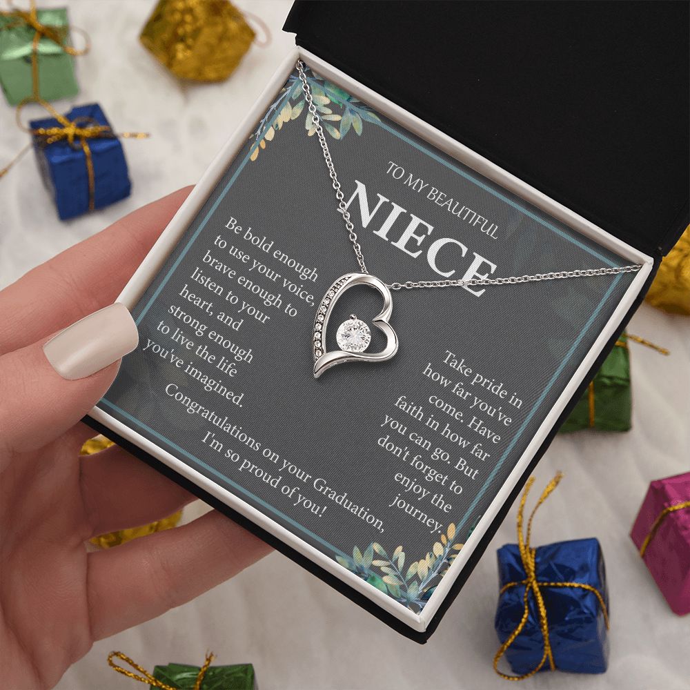 To My Beautiful Niece I'm so Proud