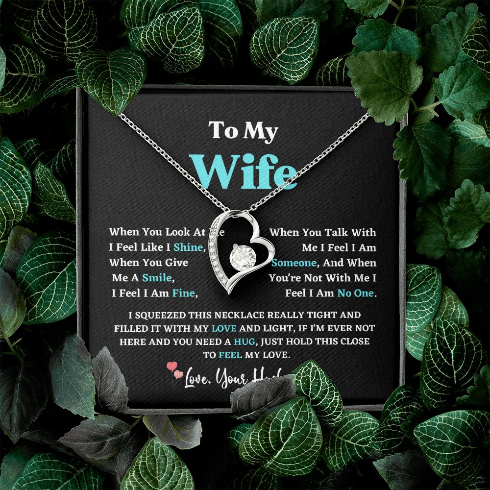 To My Wife Necklace From Husband