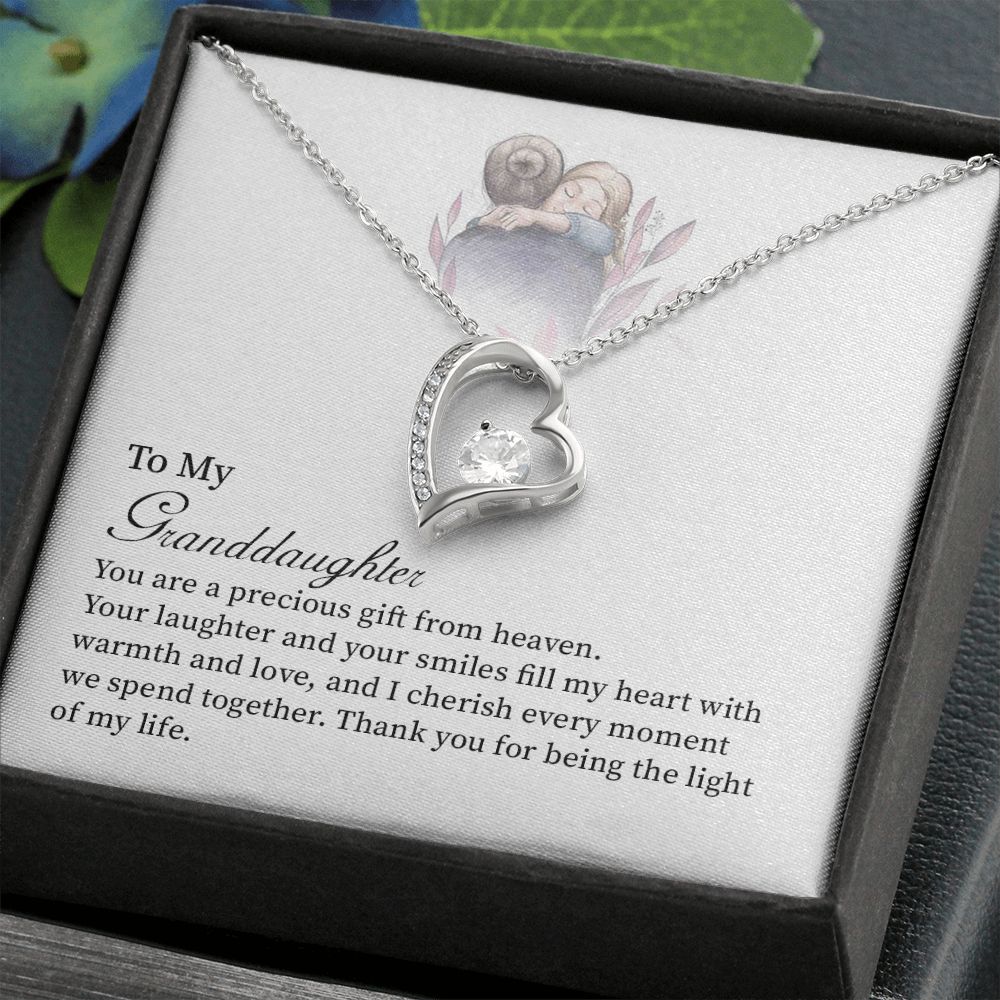 To My Granddaughter Thank You For Being The Light Of My Life