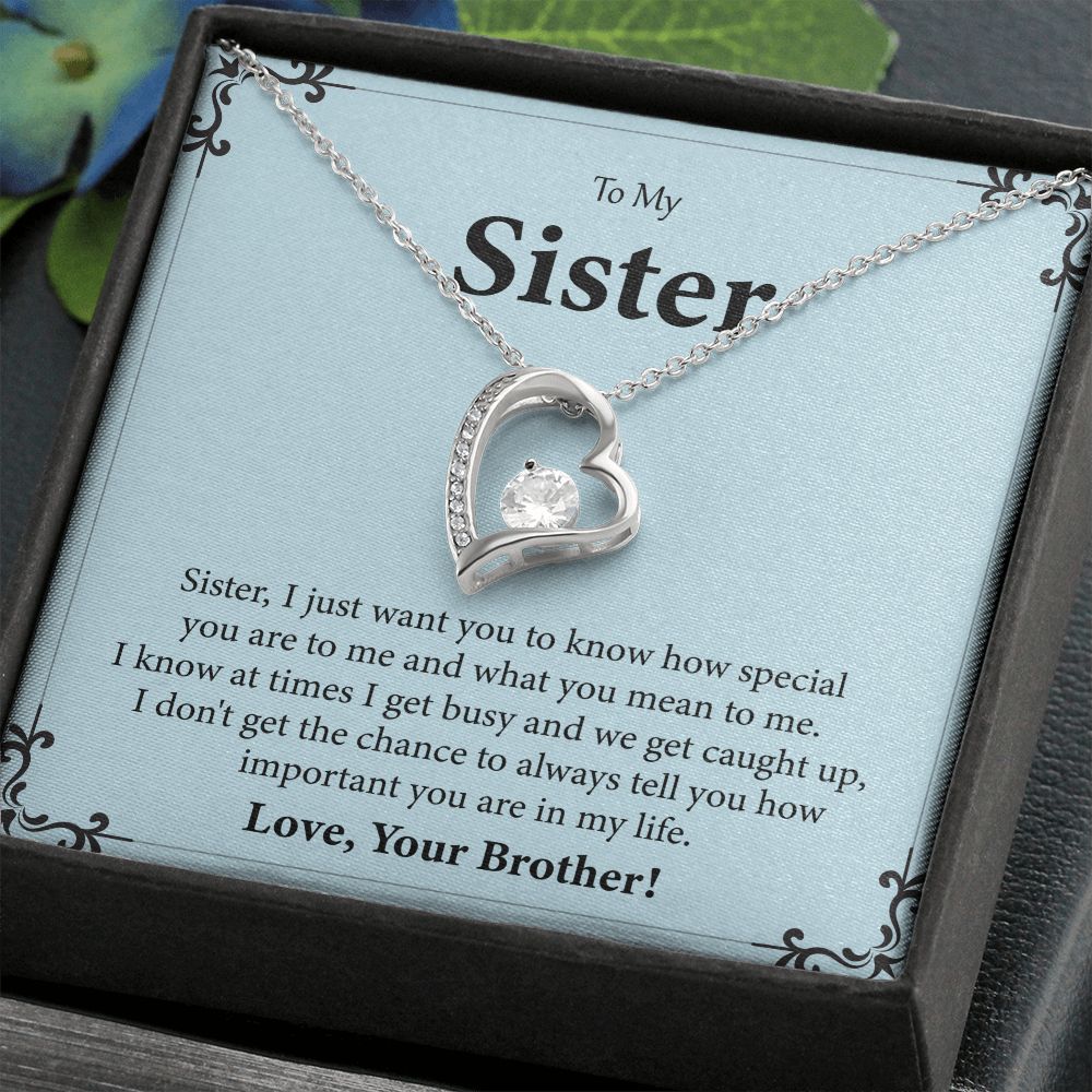 To My Sister I Just Want You To Know How special You Are To Me And What You Mean To Me